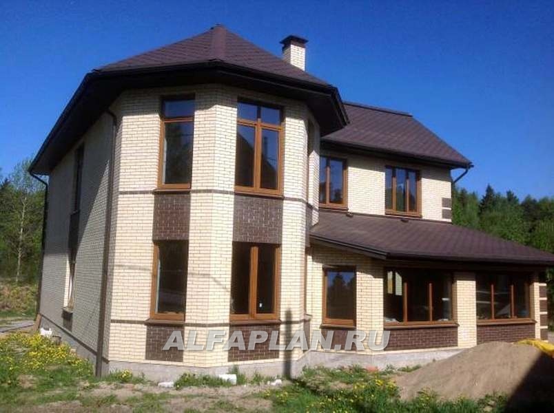 Строительство дома по проекту 93A - фото №6