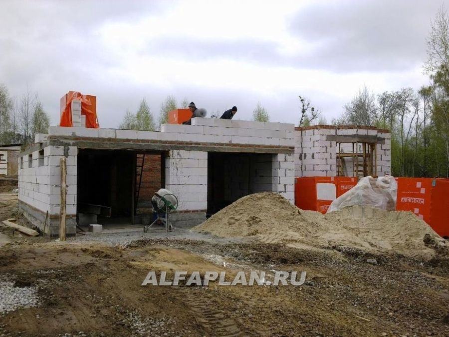 Строительство дома по проекту 93A - фото №18