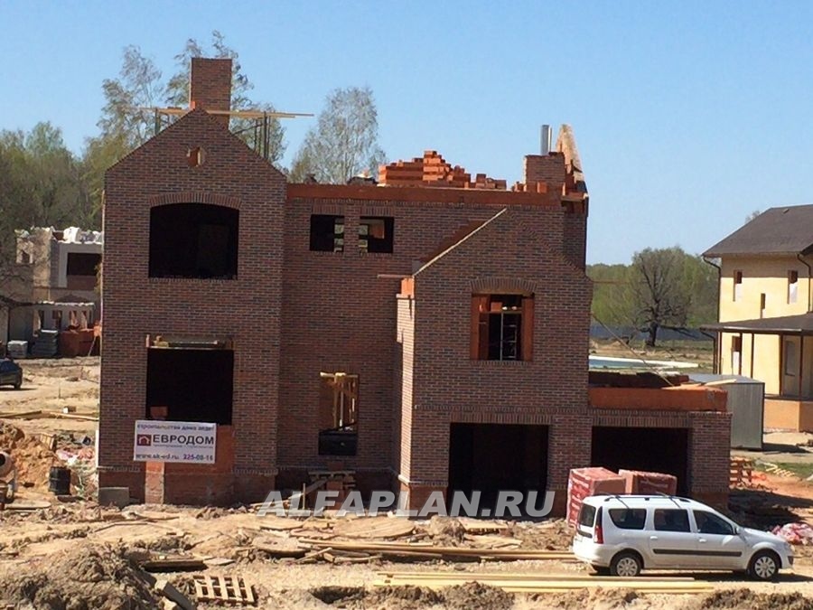 Строительство дома по проекту 93A - фото №11