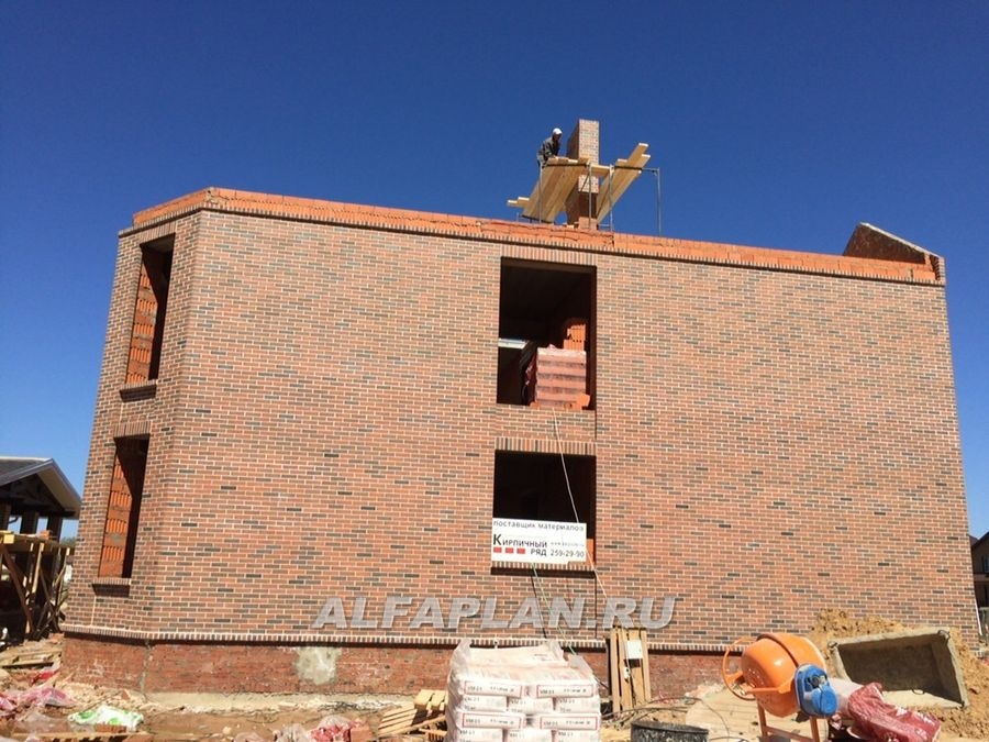 Строительство дома по проекту 93A - фото №12