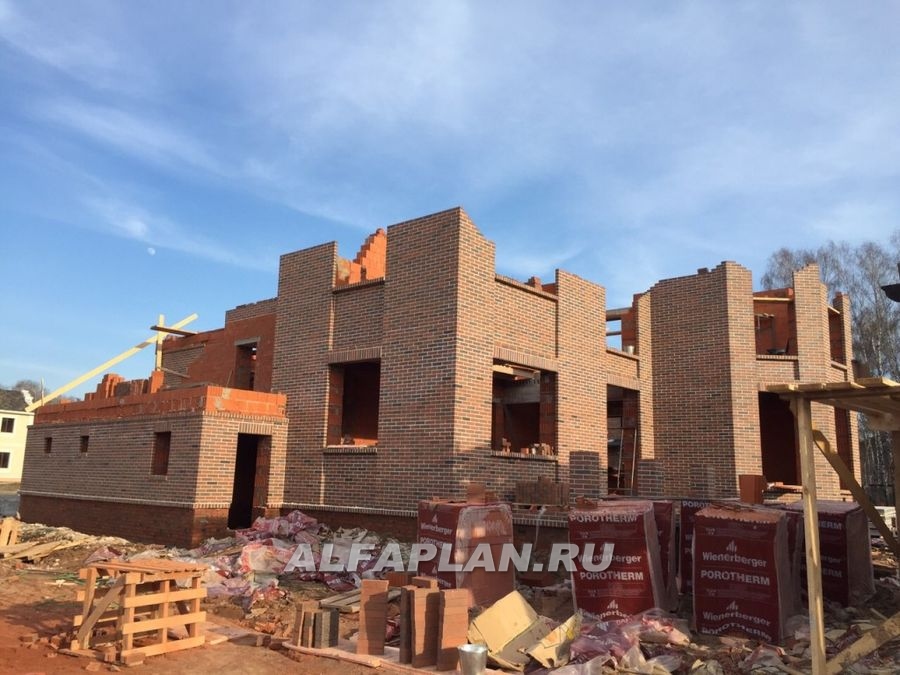 Строительство дома по проекту 93A - фото №19