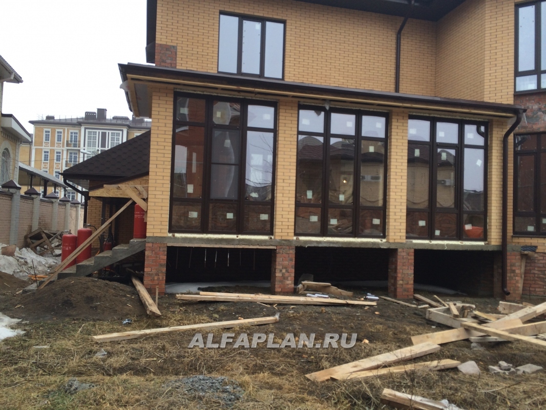 Строительство дома по проекту 93AC - фото №8