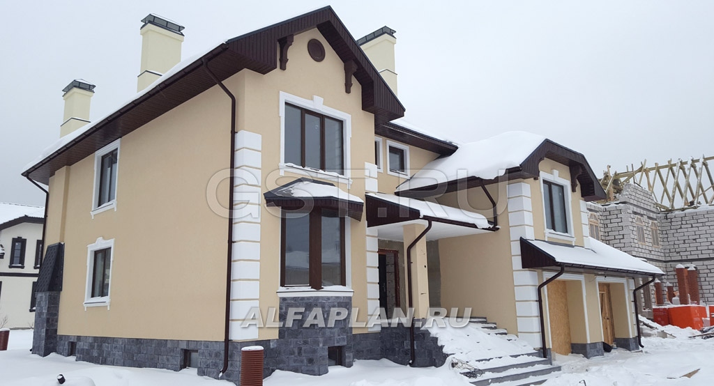 Строительство дома по проекту 93AC - фото №5