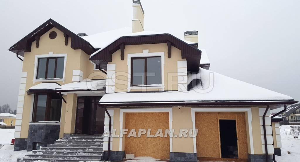 Строительство дома по проекту 93AC - фото №6