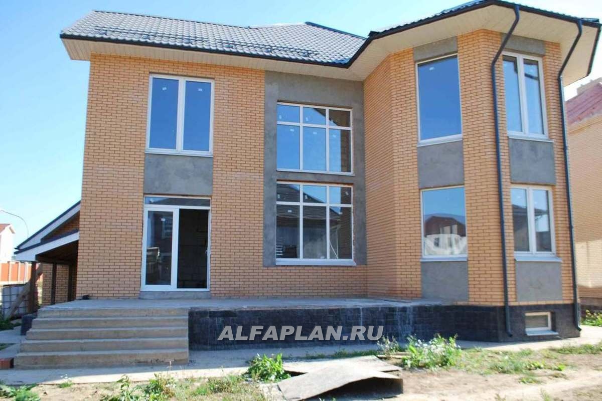 Строительство дома по проекту 93AC - фото №3