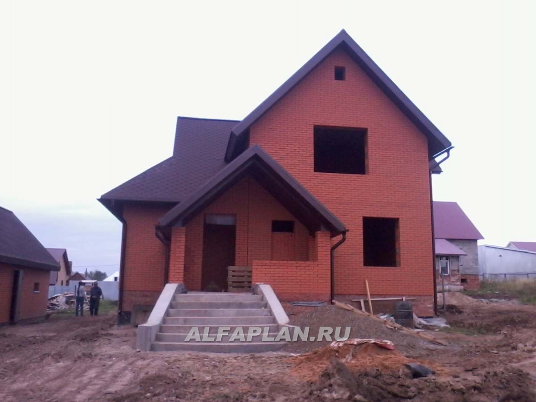 Строительство дома по проекту 99B - фото №6