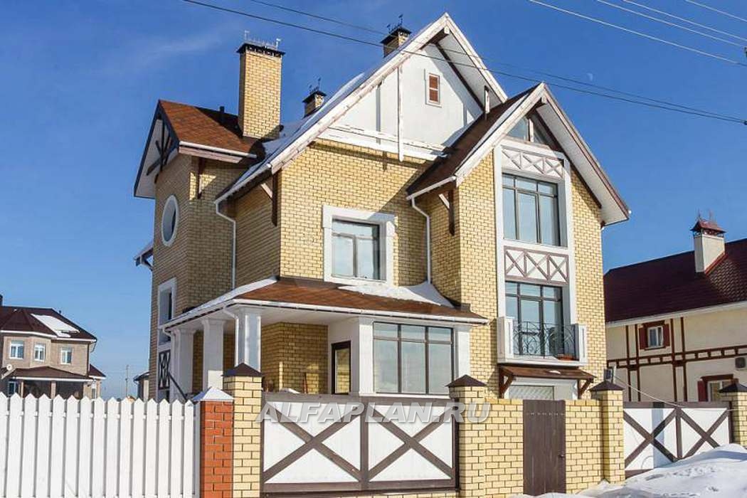 Строительство дома по проекту 101A - фото №1