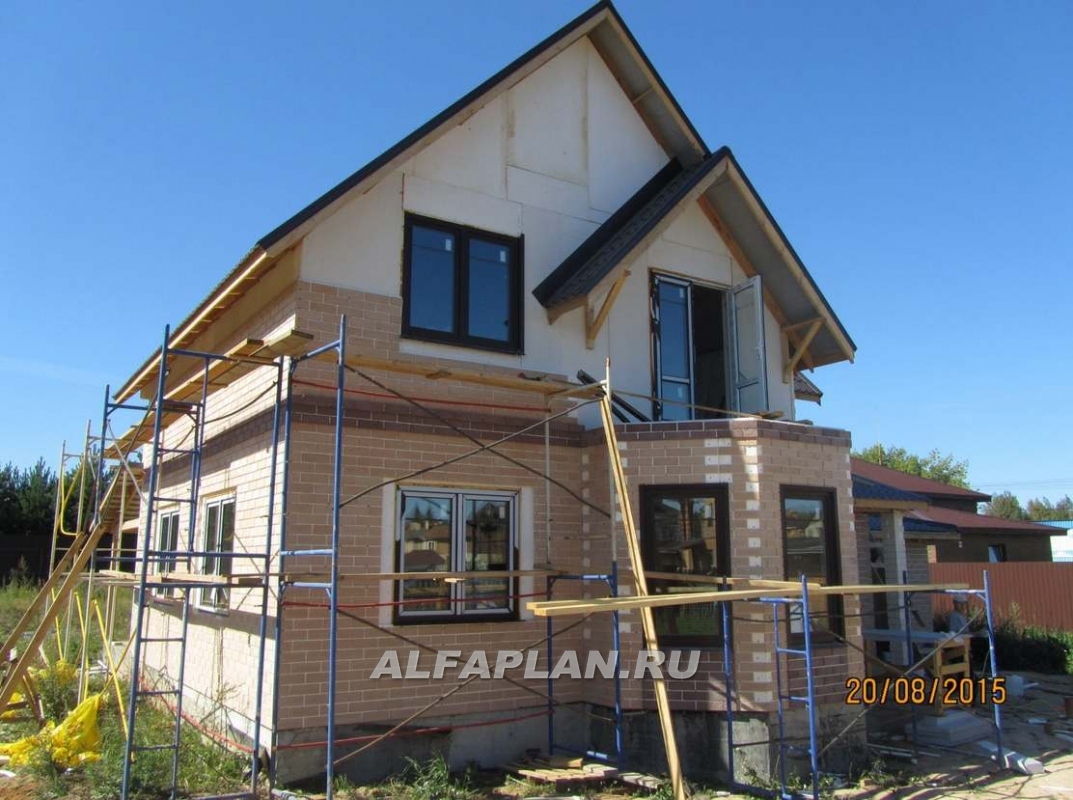 Строительство дома по проекту 102B - фото №6