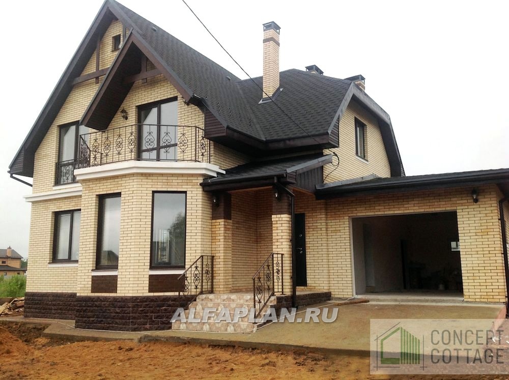 Строительство дома по проекту 102B - фото №1