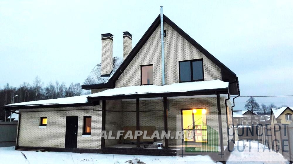 Строительство дома по проекту 102B - фото №6