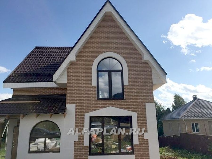 Строительство дома по проекту 103A - фото №1