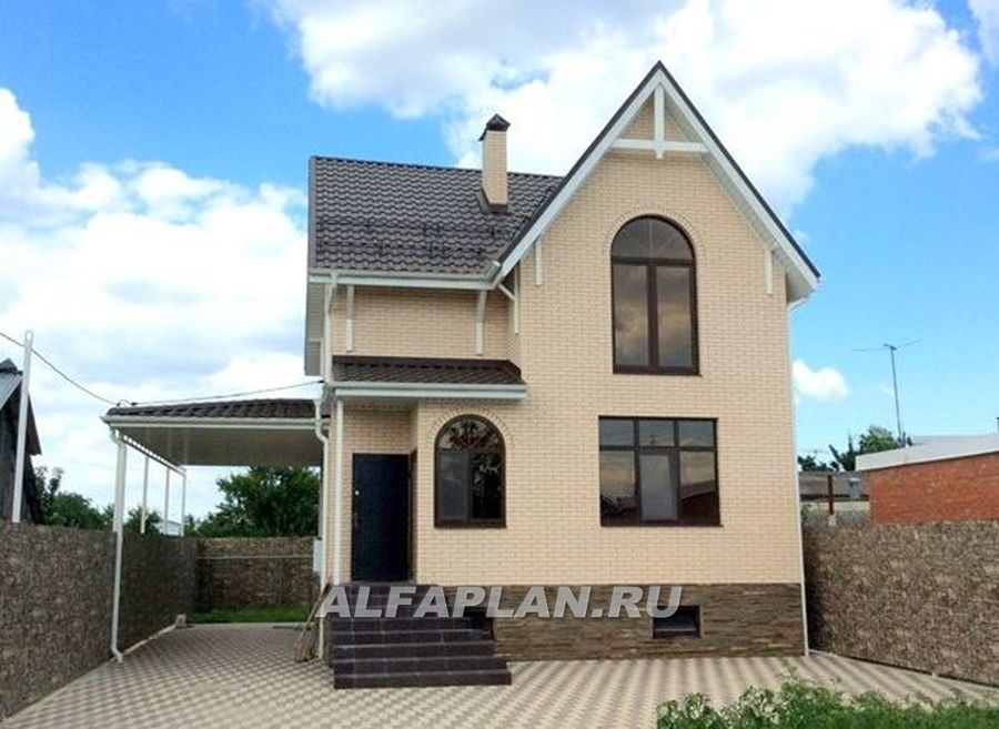 Строительство дома по проекту 103A - фото №4