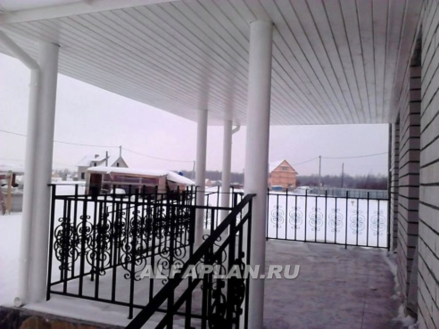 Строительство дома по проекту 103E - фото №16