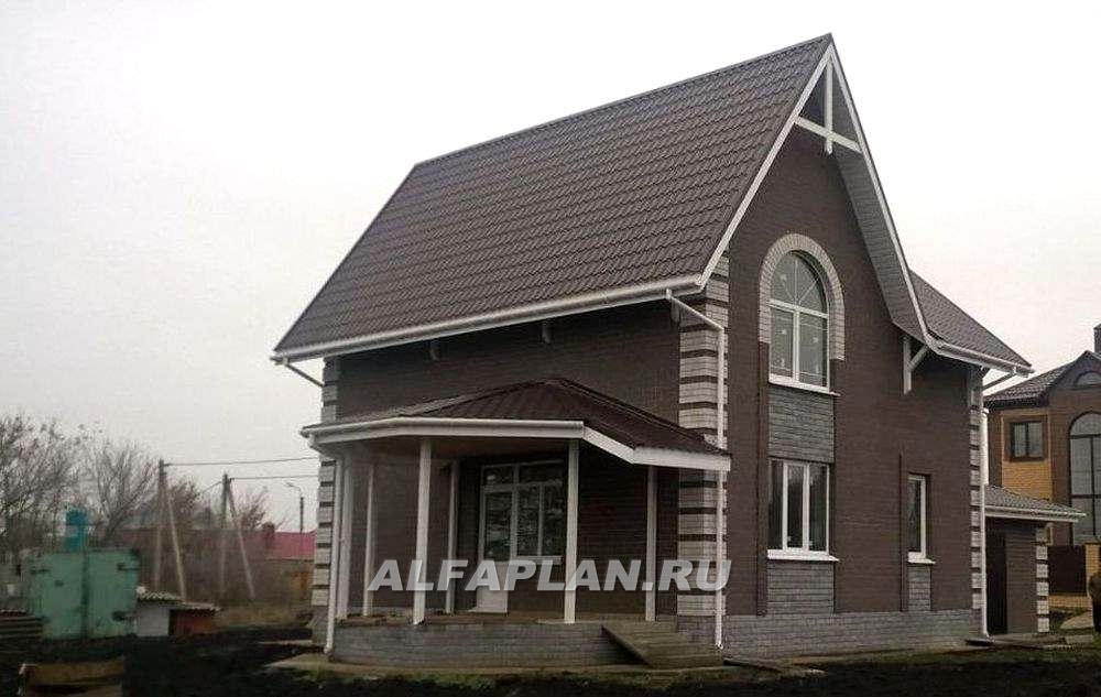 Строительство дома по проекту 103H - фото №6