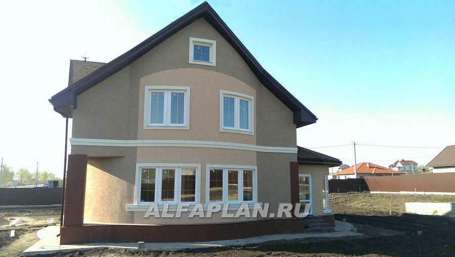 Строительство дома по проекту 104A - фото №3