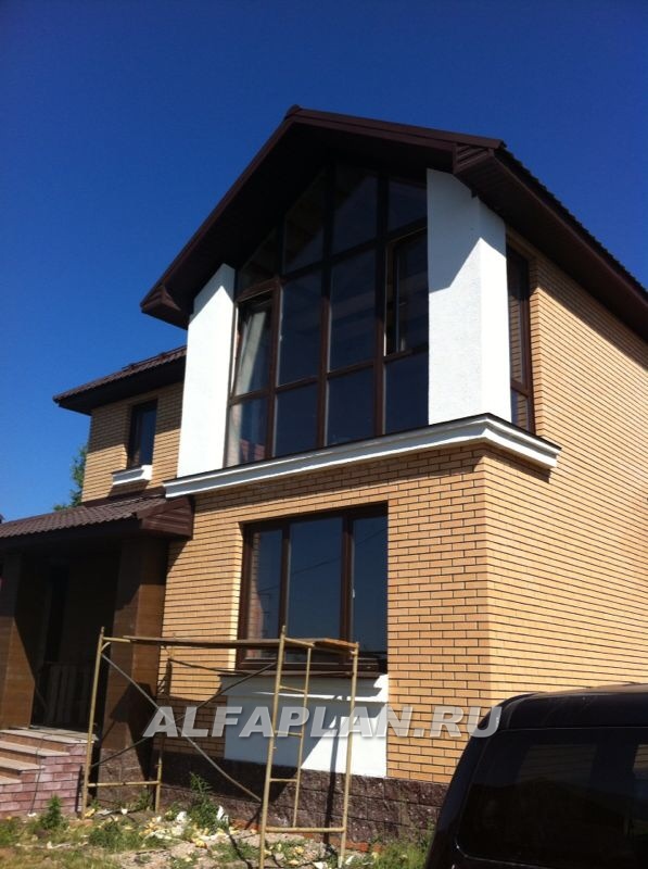 Строительство дома по проекту 106A - фото №7