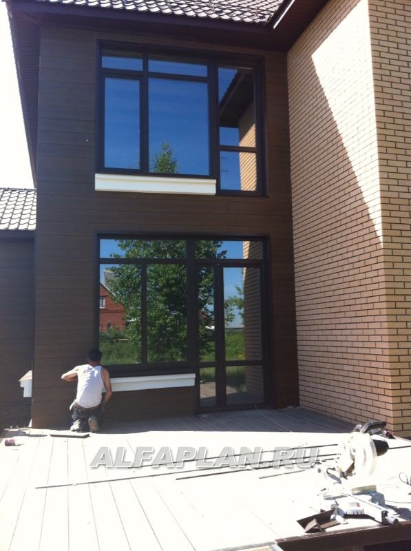 Строительство дома по проекту 106A - фото №8