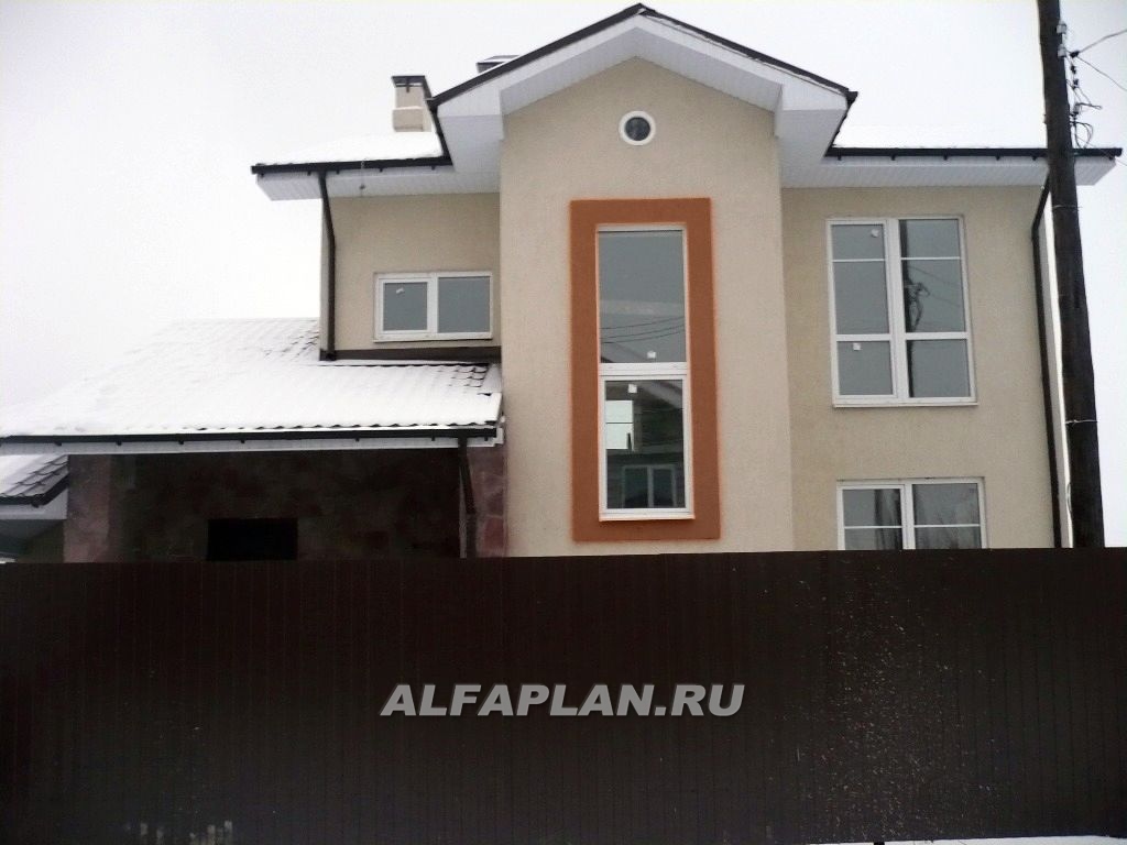 Строительство дома по проекту 161B - фото №1