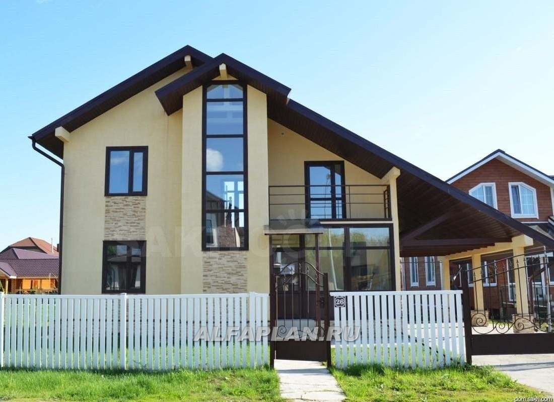 Строительство дома по проекту K-120 - фото №1