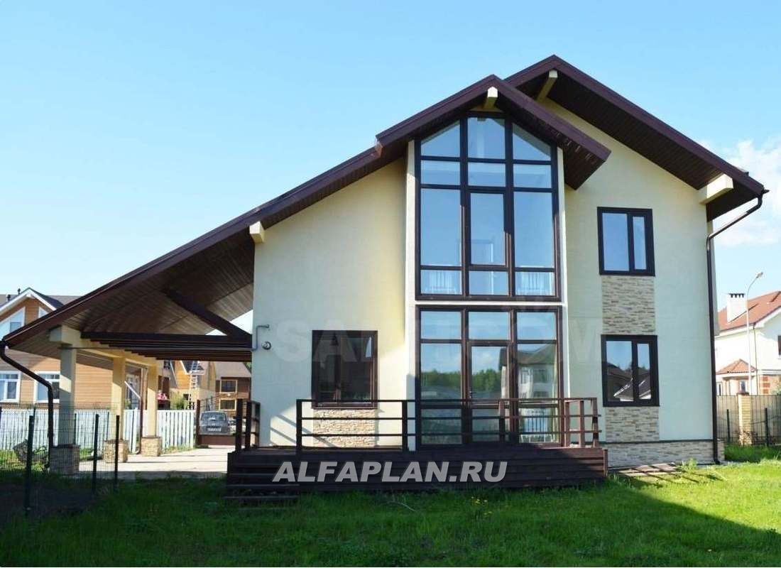 Строительство дома по проекту K-120 - фото №3