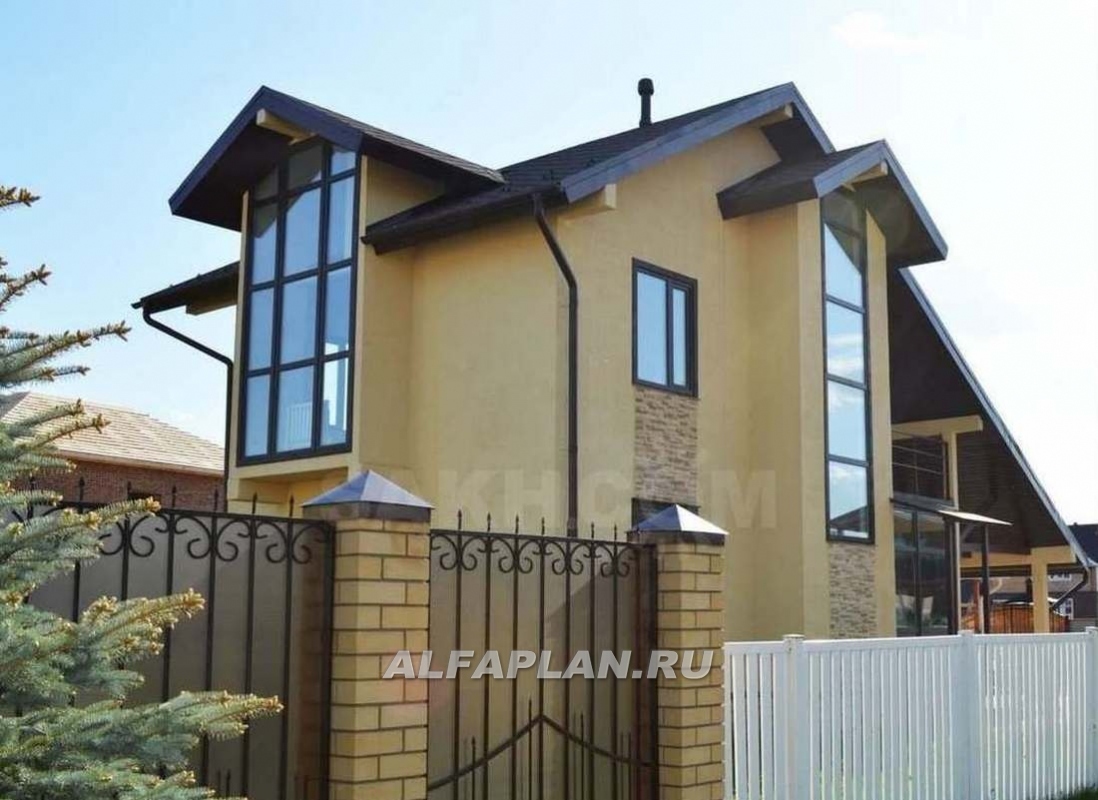 Строительство дома по проекту K-120 - фото №4