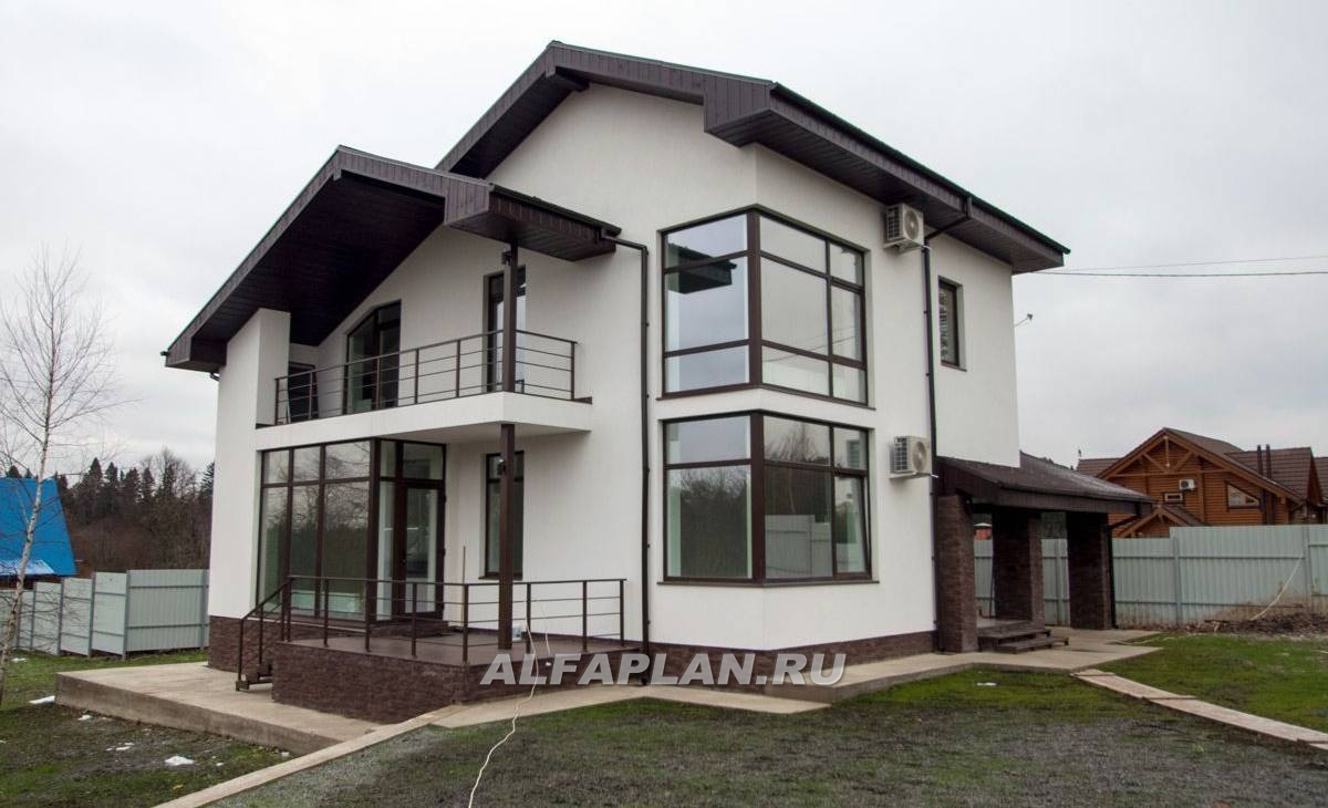 Строительство дома по проекту K-130-0 - фото №1