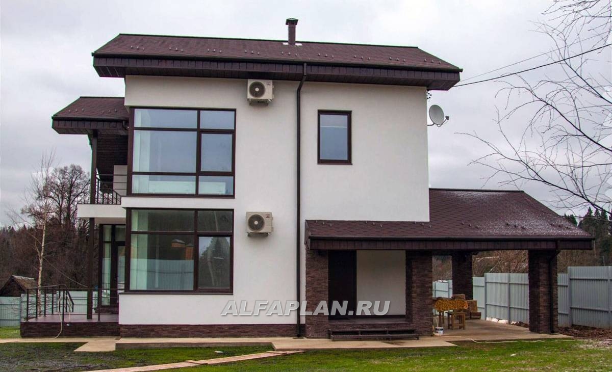 Строительство дома по проекту K-130-0 - фото №2