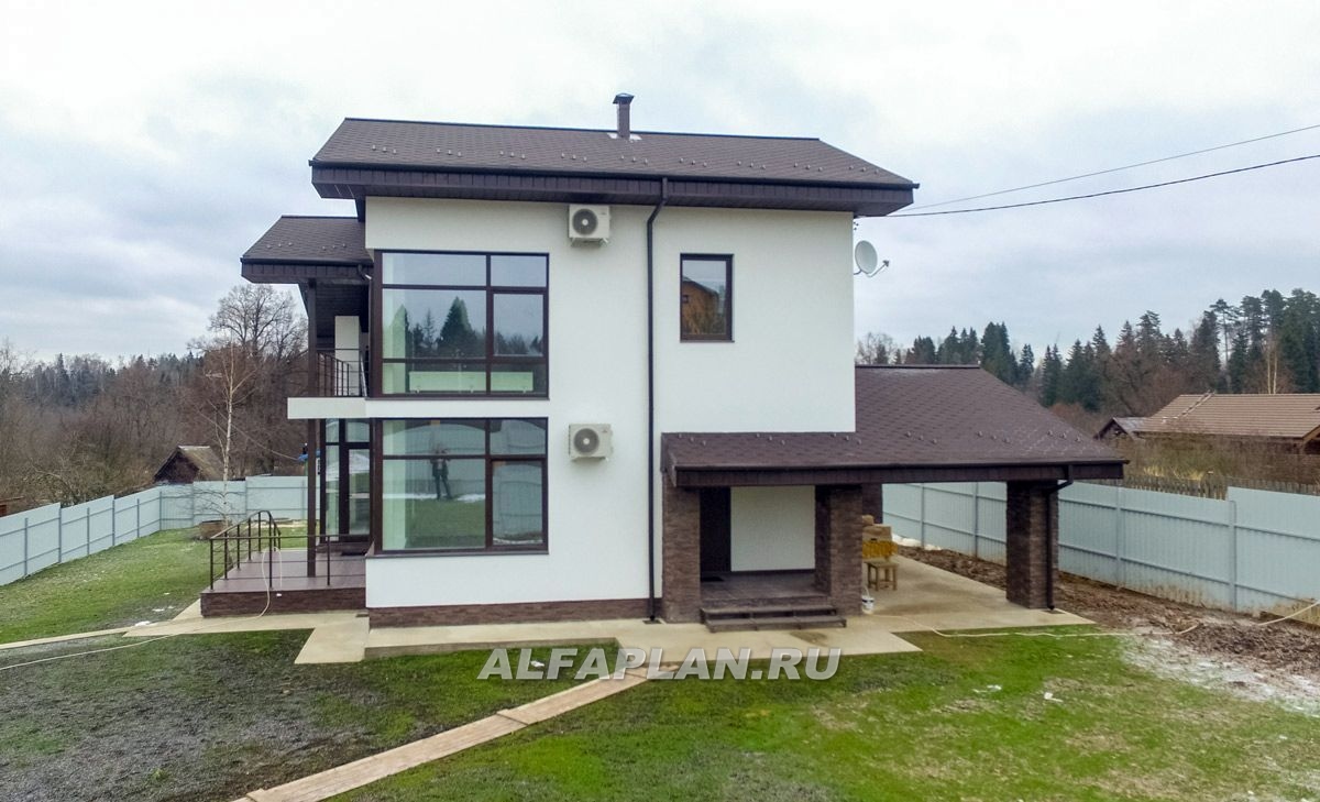 Строительство дома по проекту K-130-0 - фото №3