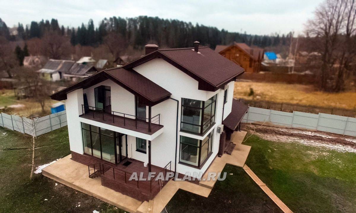 Строительство дома по проекту K-130-0 - фото №6