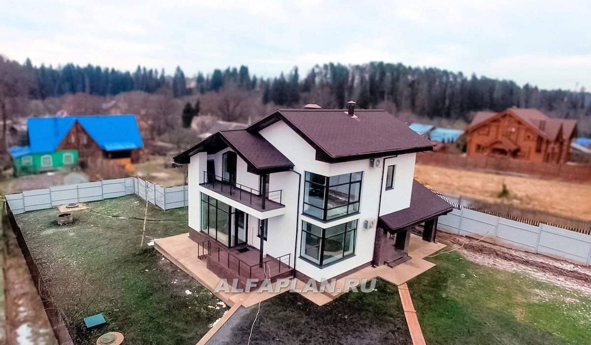 Строительство дома по проекту K-130-0 - фото №8