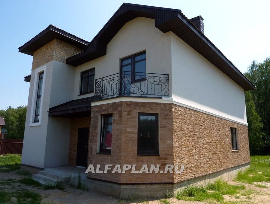 Строительство дома по проекту 137A - фото №2