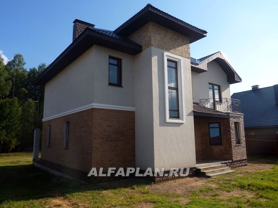 Строительство дома по проекту 137A - фото №3