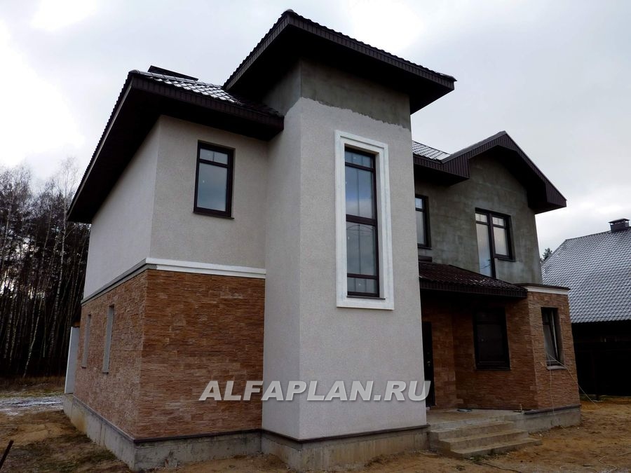 Строительство дома по проекту 137A - фото №4