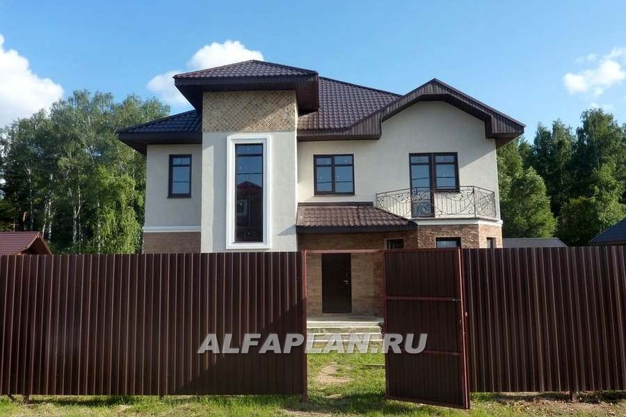 Строительство дома по проекту 137A - фото №5