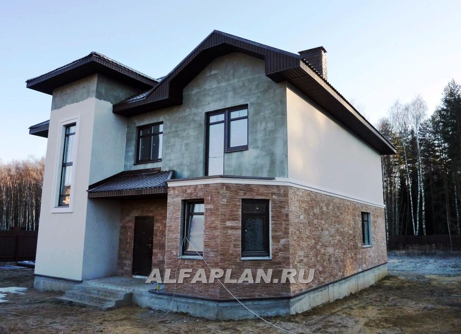 Строительство дома по проекту 137A - фото №7