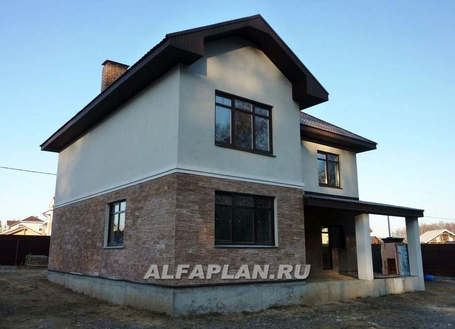 Строительство дома по проекту 137A - фото №8