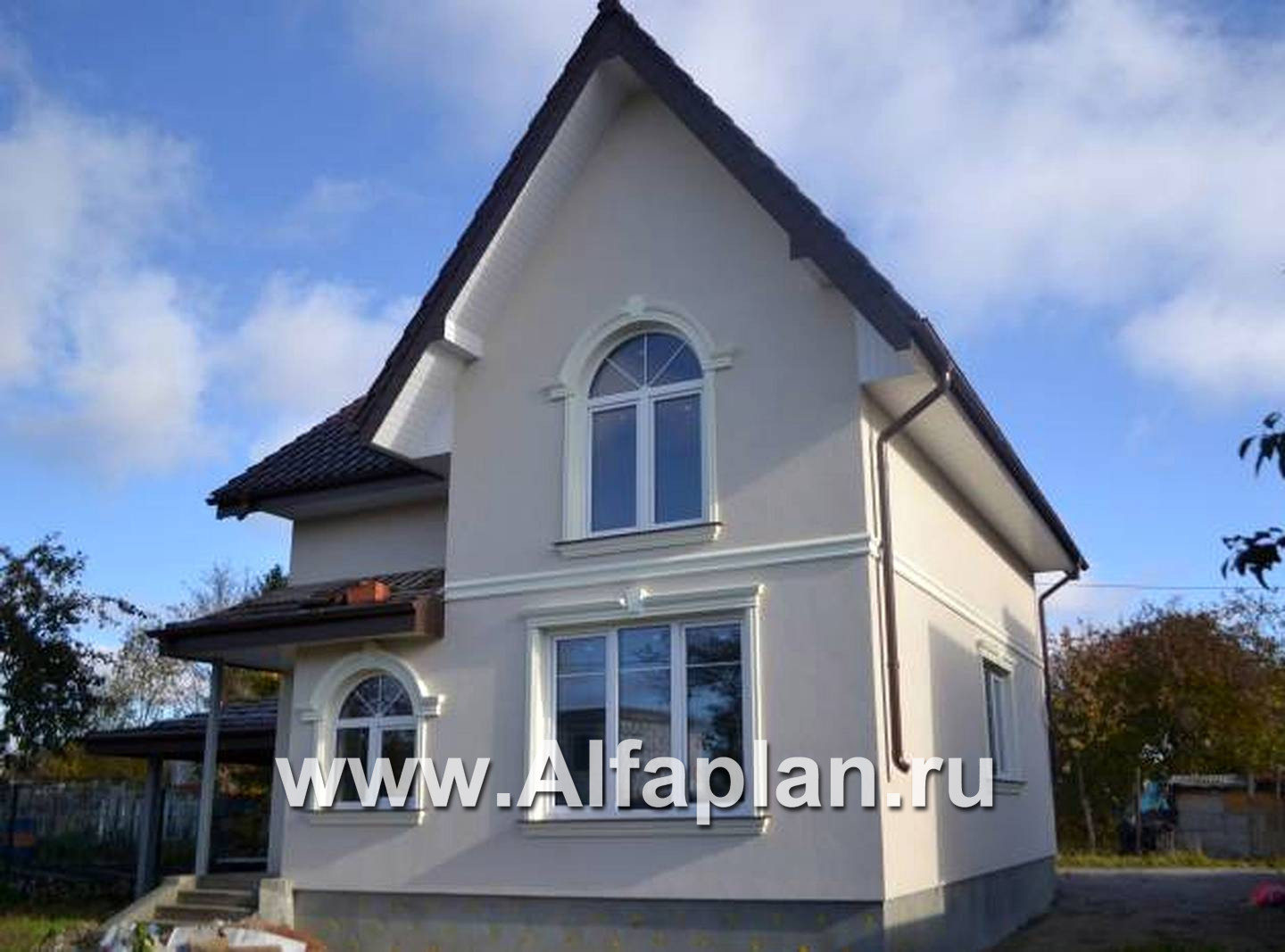 Строительство дома по проекту 103B - фото №1