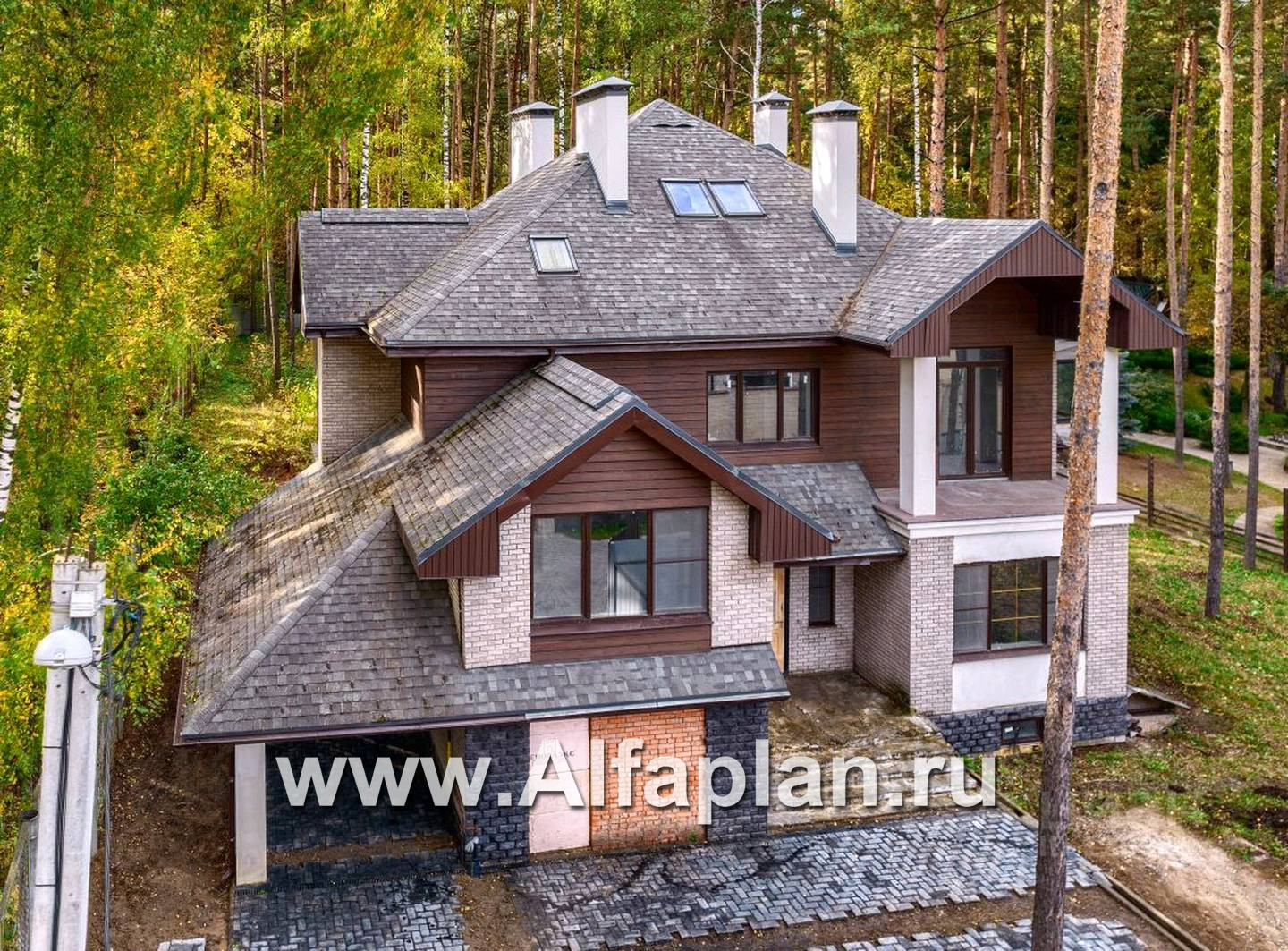 Строительство дома по проекту 107AC - фото №1