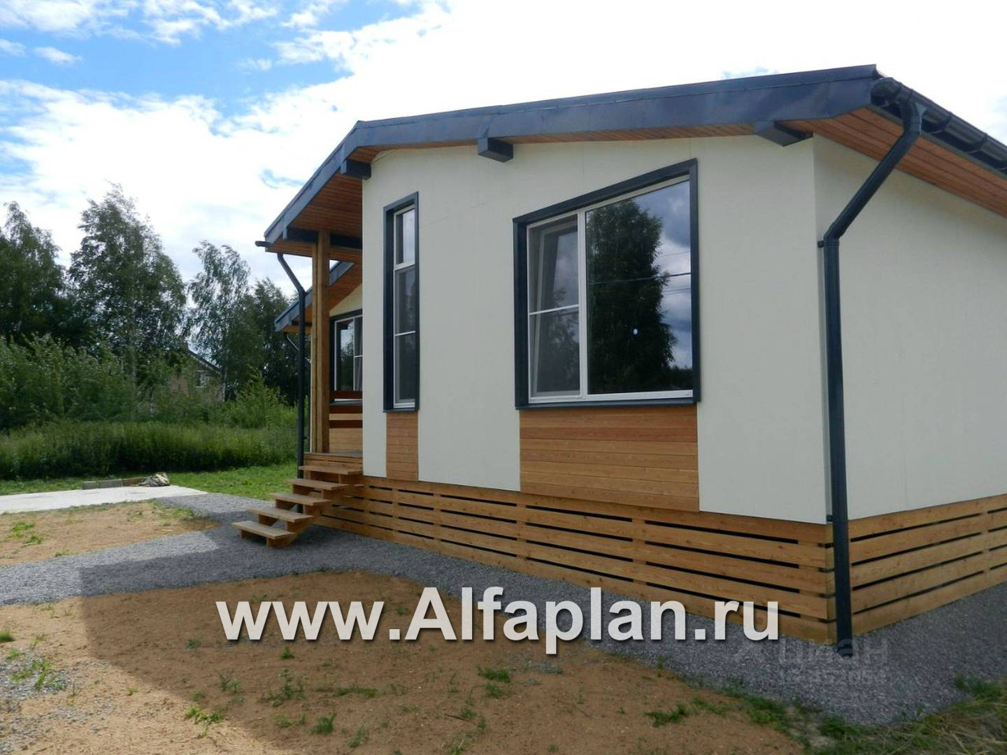 Строительство дома по проекту 1017A - фото №4