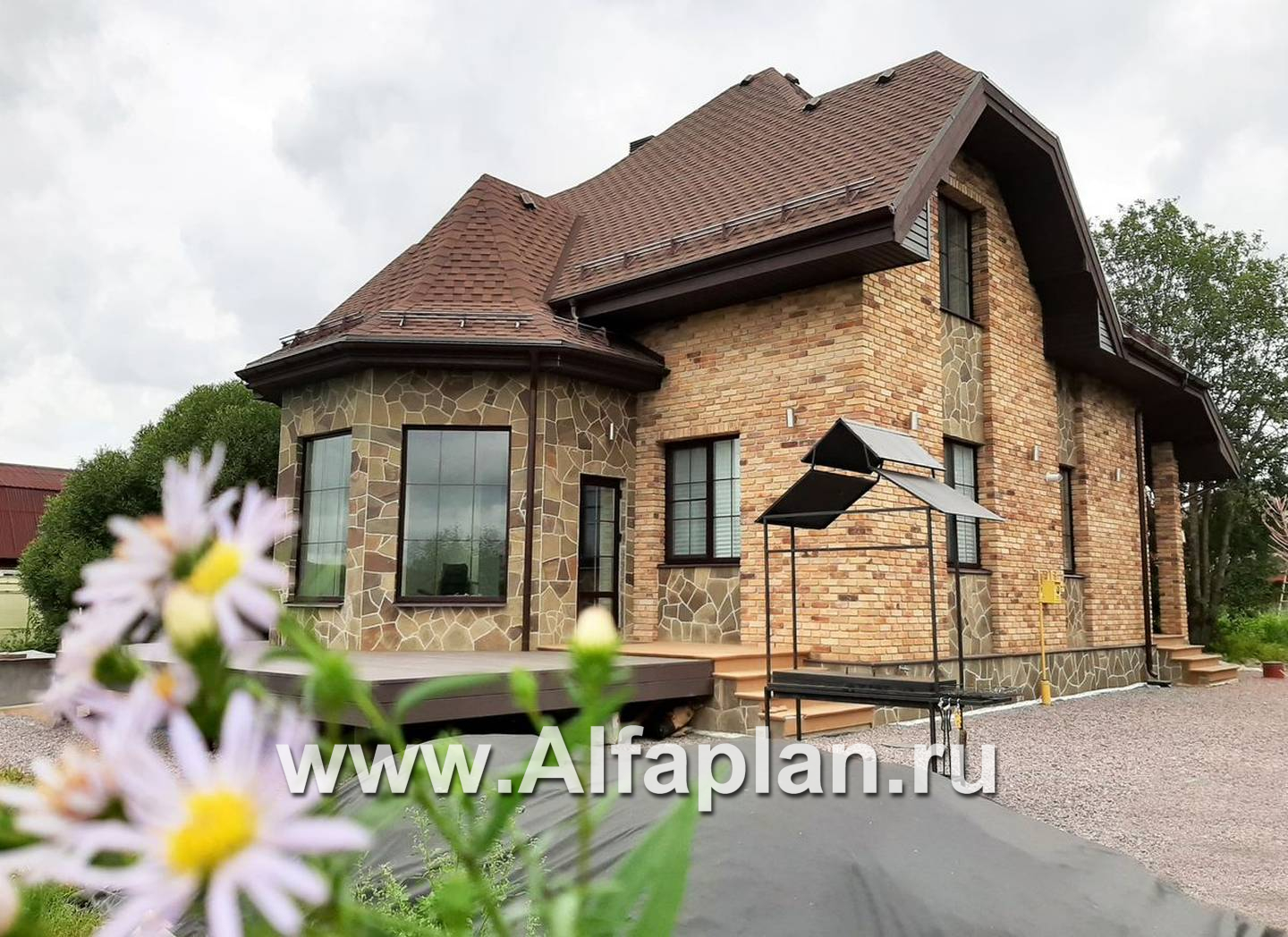 Строительство дома по проекту 47A-S - фото №1