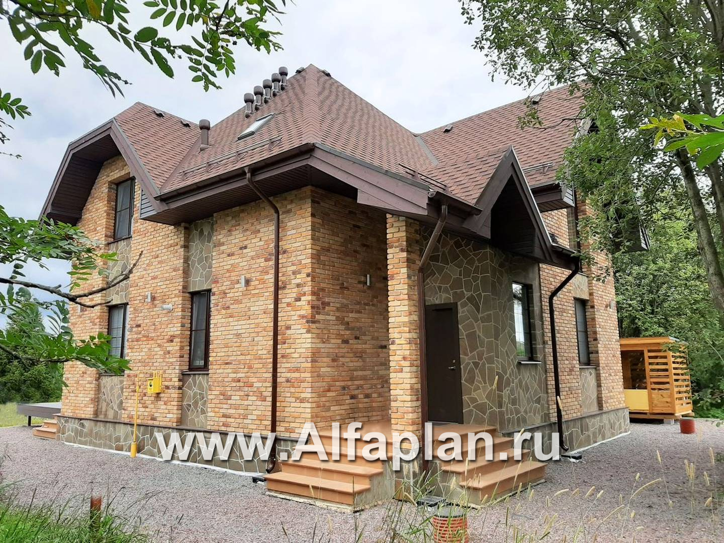 Строительство дома по проекту 47A-S - фото №2