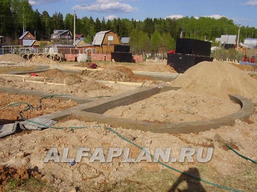 Строительство дома по проекту 25C - фото №4