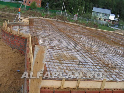 Строительство дома по проекту 25C - фото №5