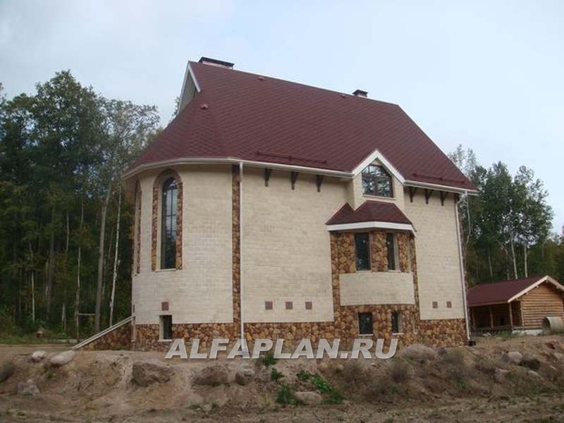 Строительство дома по проекту 25E - фото №4