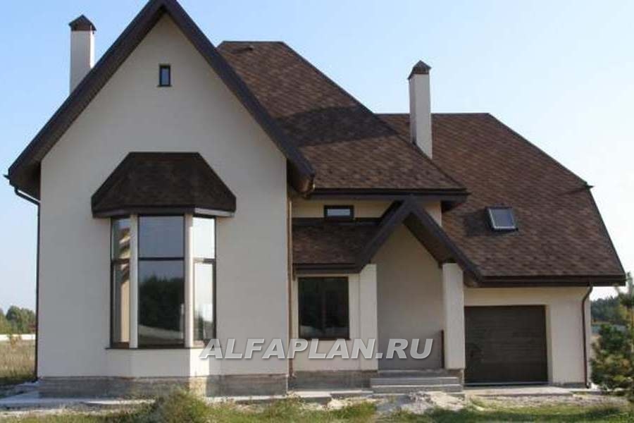 Строительство дома по проекту 39A - фото №1