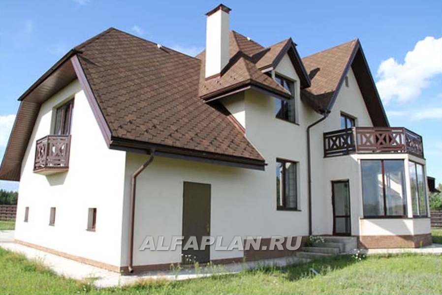 Строительство дома по проекту 39A - фото №2