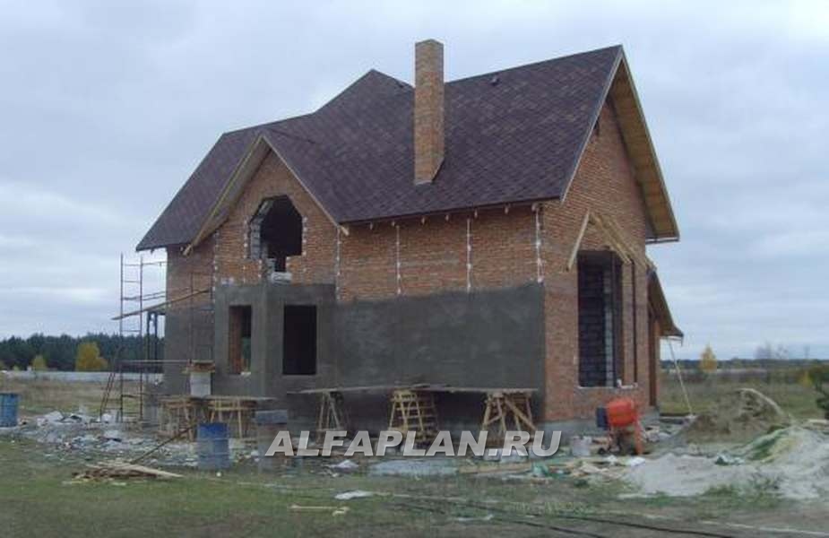 Строительство дома по проекту 39A - фото №8