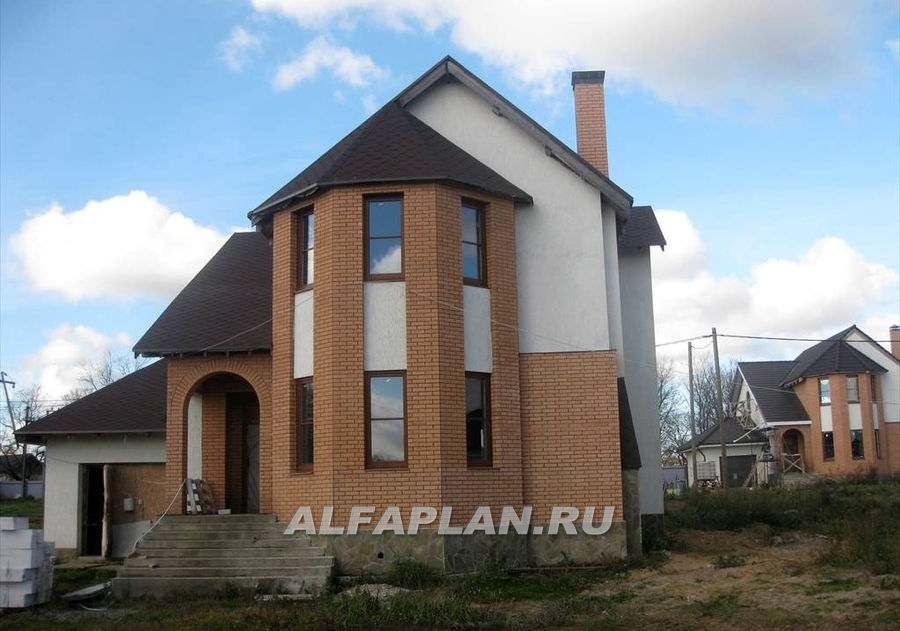 Строительство дома по проекту 40A - фото №2