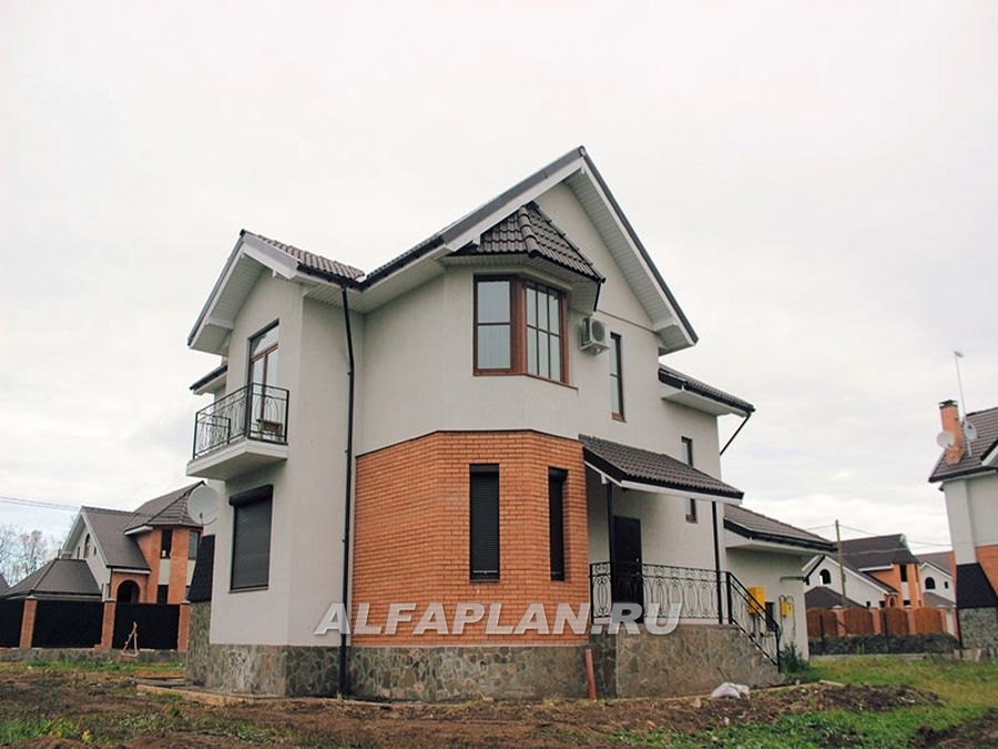 Строительство дома по проекту 40A - фото №5