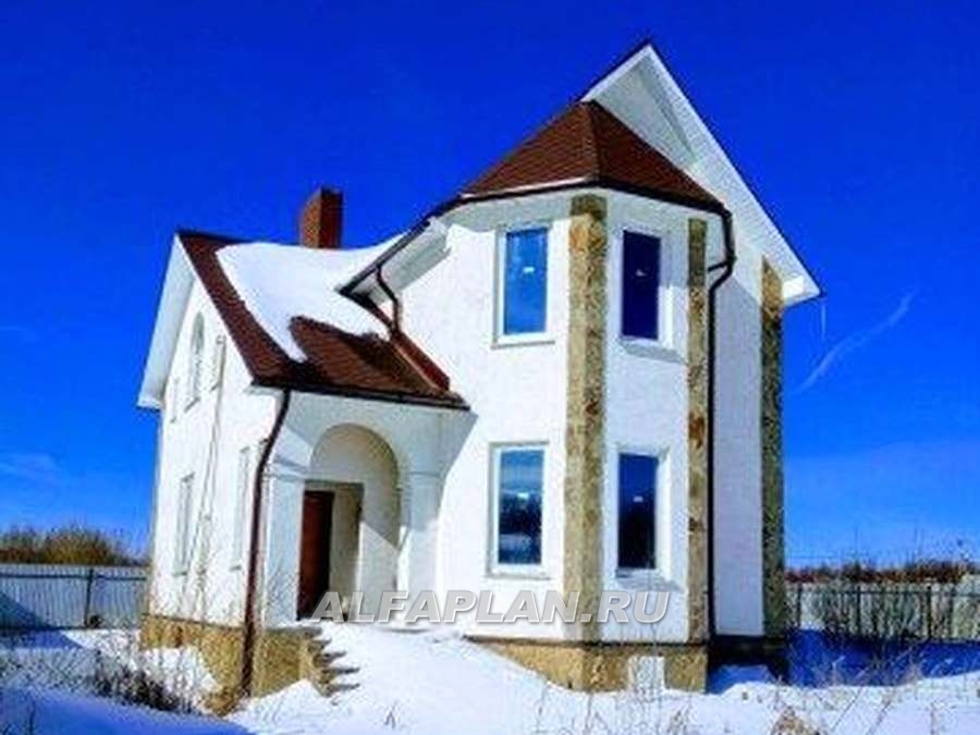 Строительство дома по проекту 40A - фото №7